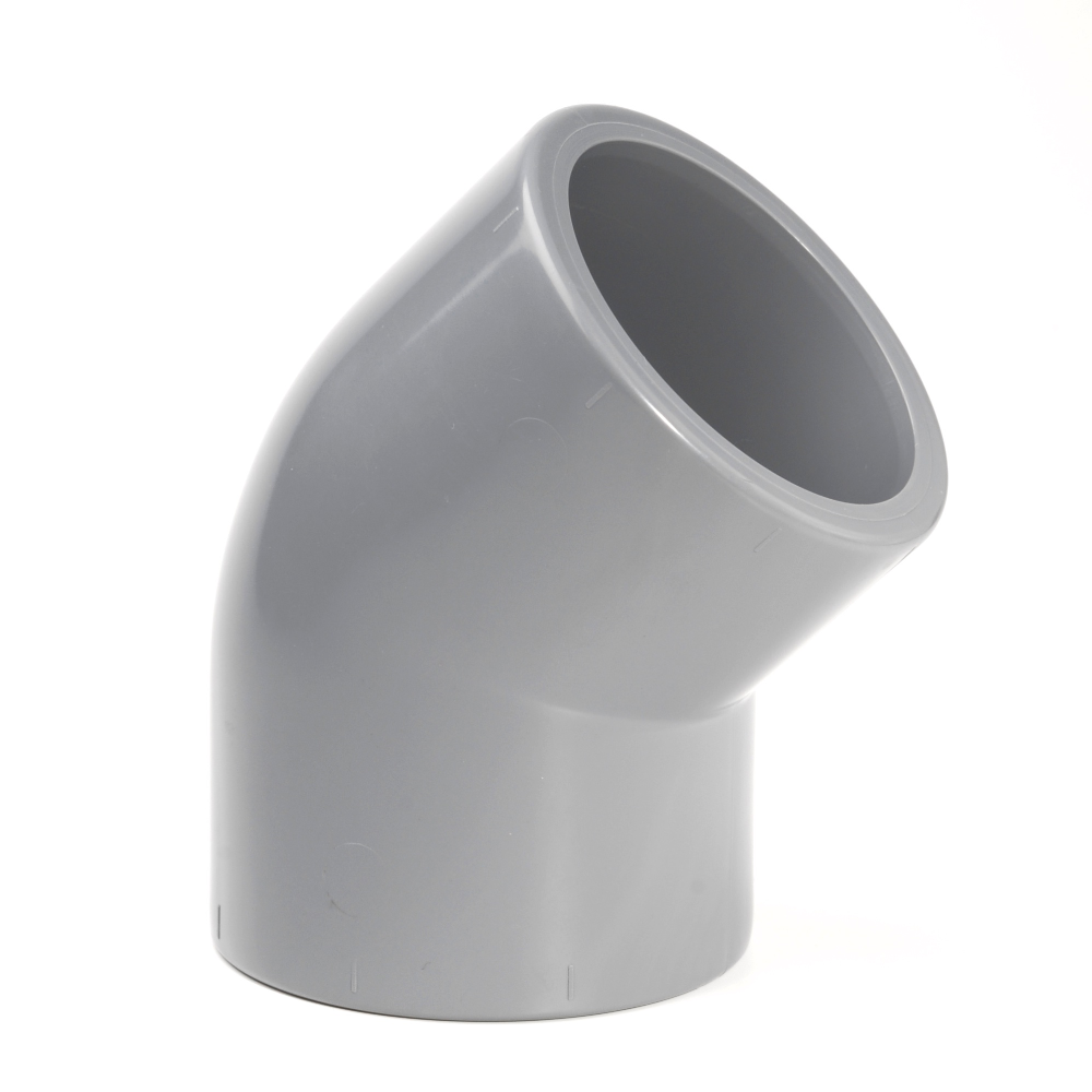 ABS Elbow 45° Plain Inch Fitting | Plastock