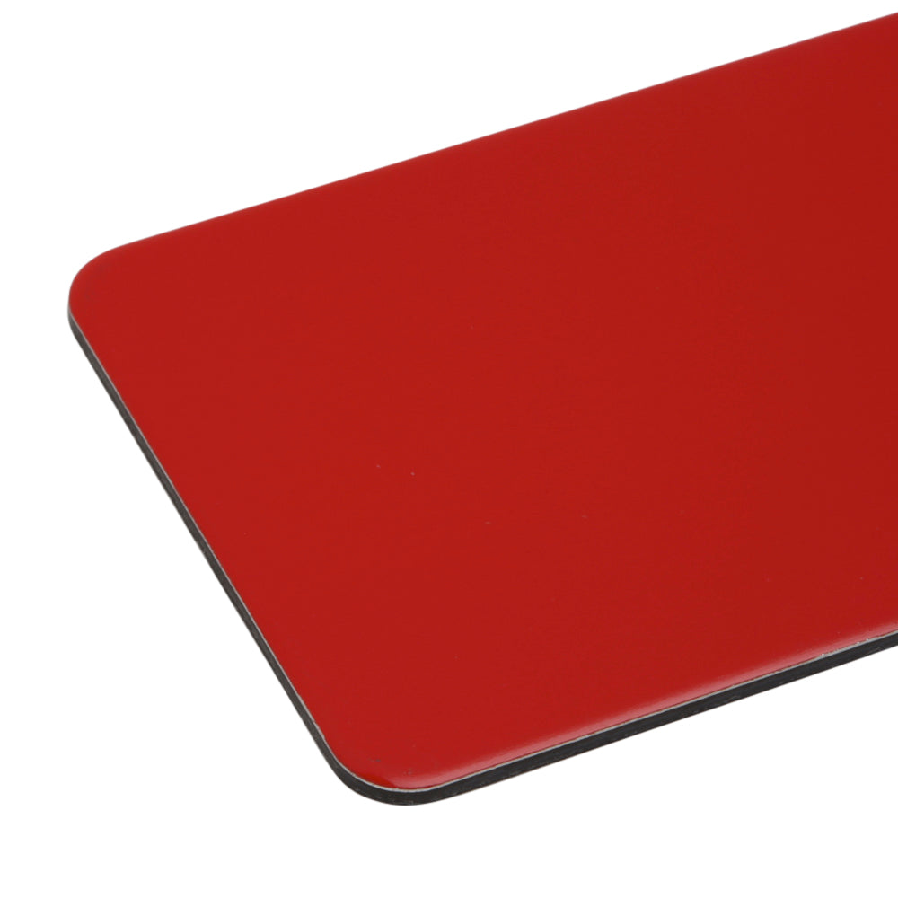 Dibond Traffic Red 3020 Gloss-Matt Sheet | Plastock