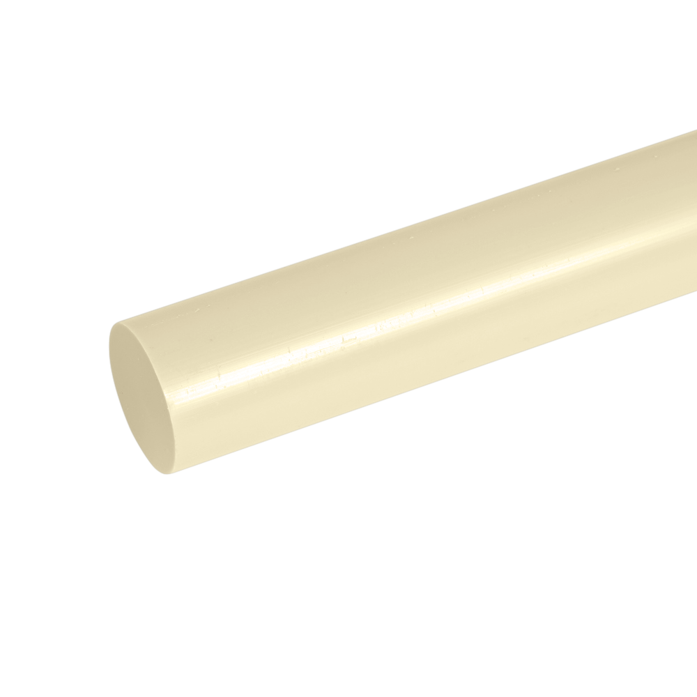 ABS Extruded Natural Rod | Plastock
