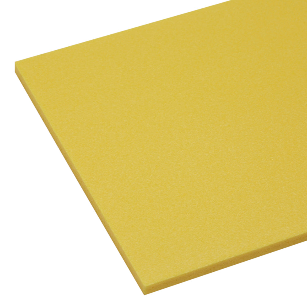 Foam PVC Palight Yellow Sheet | Plastock
