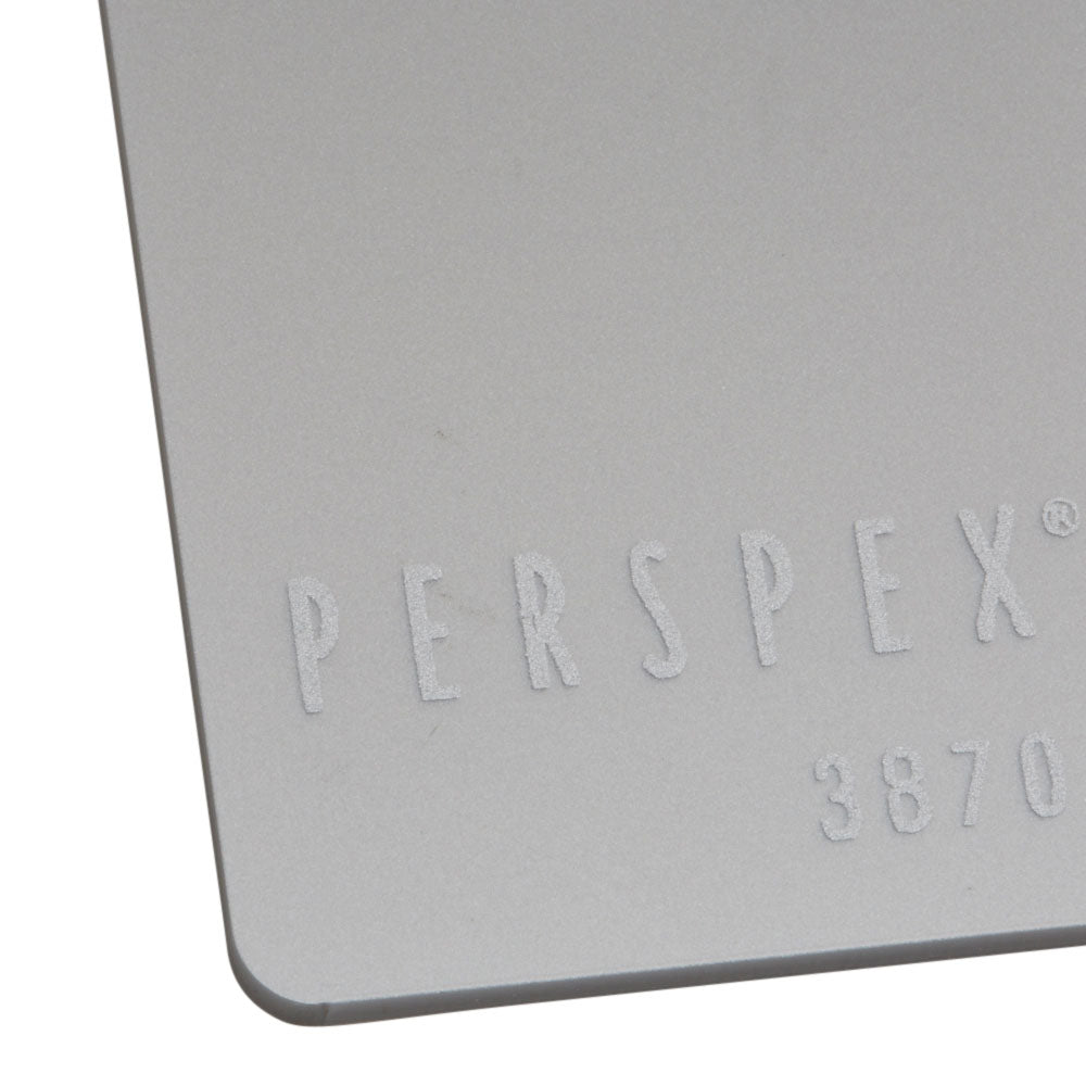 Perspex Gloss-Matt 3870 Silver Metallic Sheet | Plastock