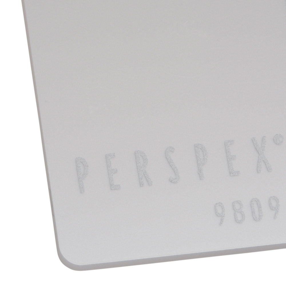 Perspex Gloss 9809 Pale Silver Metallic Sheet | Plastock