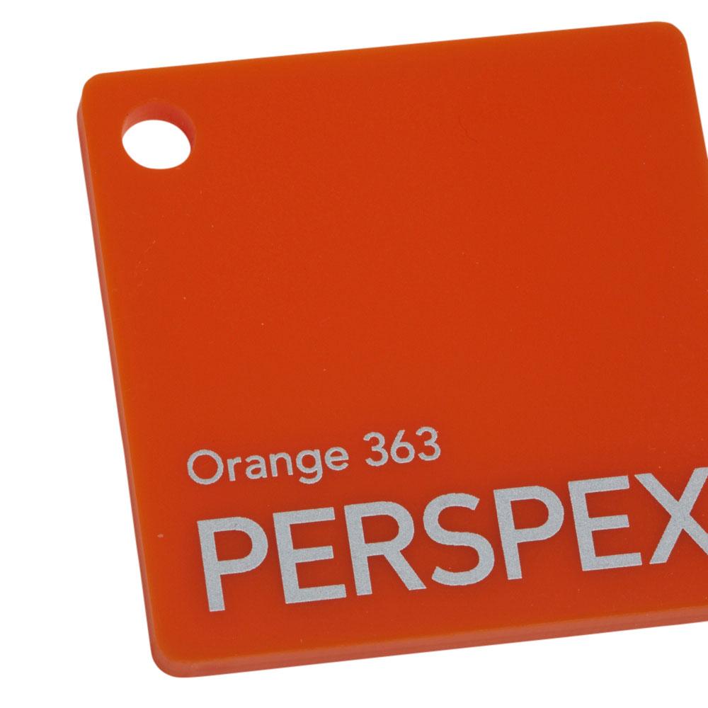 Perspex Orange 363 Sheet | Plastock