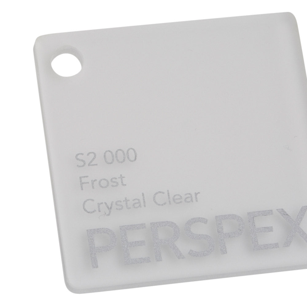 Perspex Frost Crystal Clear S2 000 Sheet | Plastock