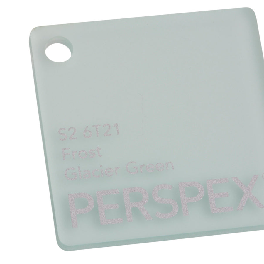 Perspex Frost Glacier Green S2 6T21 Sheet | Plastock