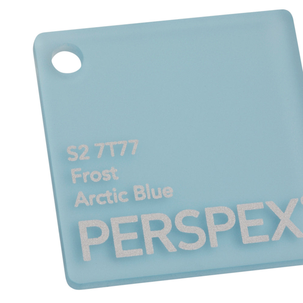 Perspex Frost Arctic Blue S2 7T77 Sheet | Plastock