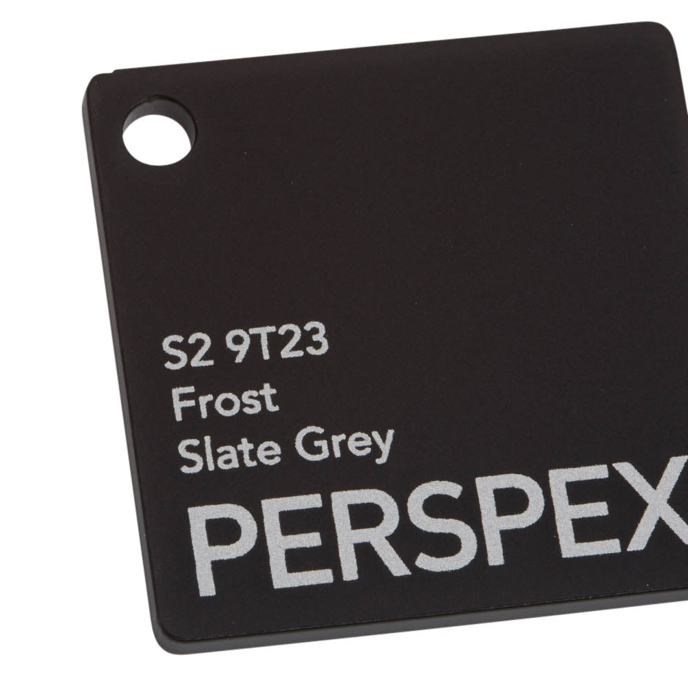 Perspex Frost Slate Grey S2 9T23 Sheet | Plastock
