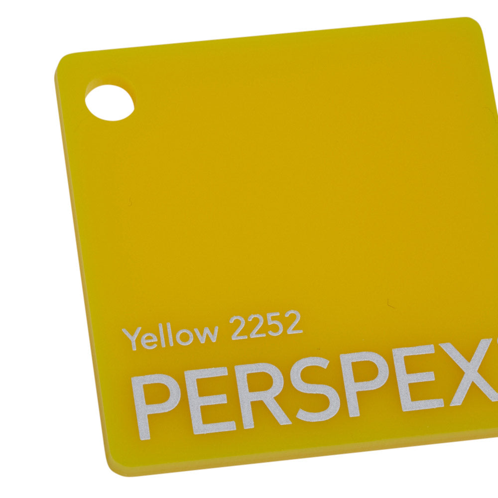 Perspex Yellow 2252 Sheet | Plastock