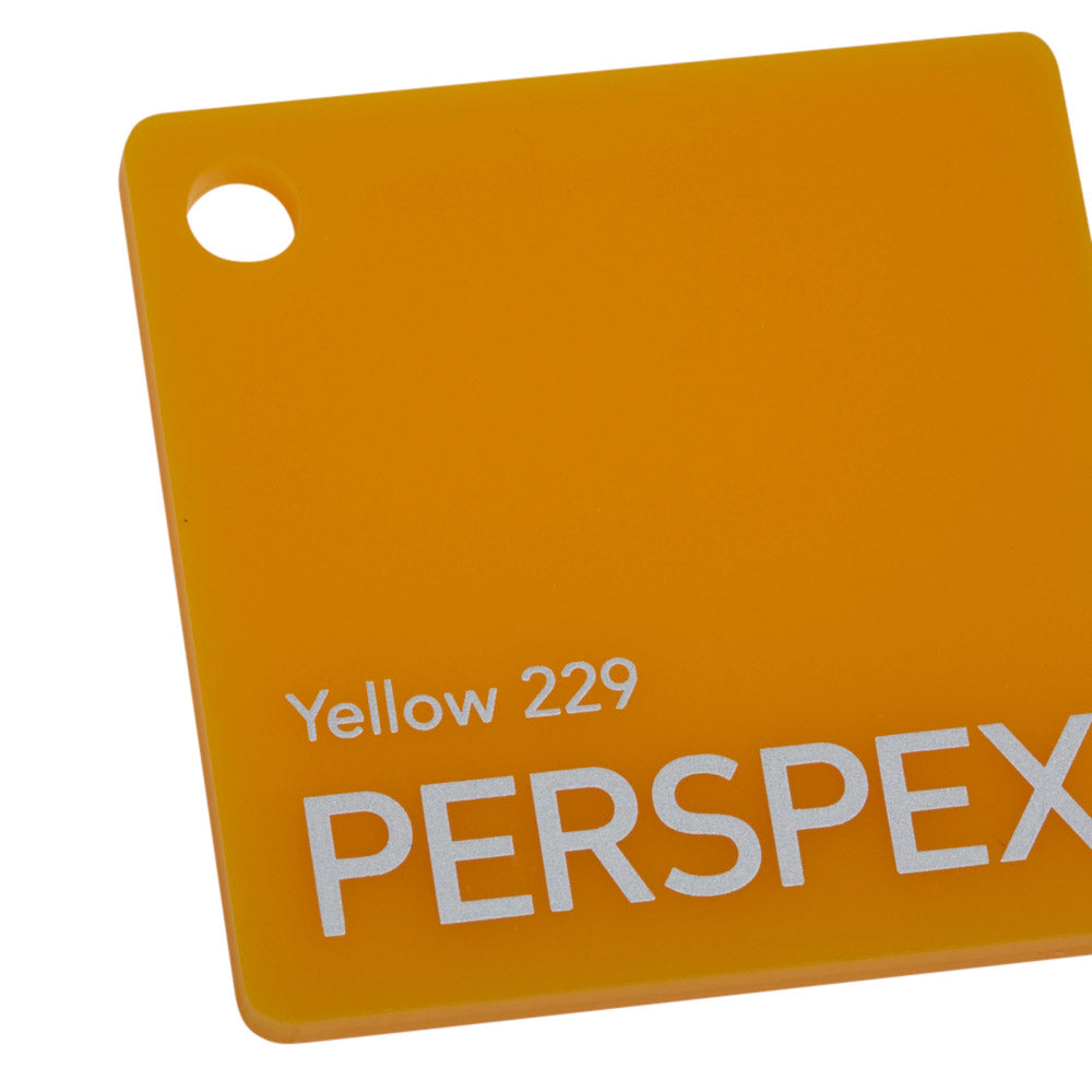 Perspex Yellow 229 Sheet | Plastock
