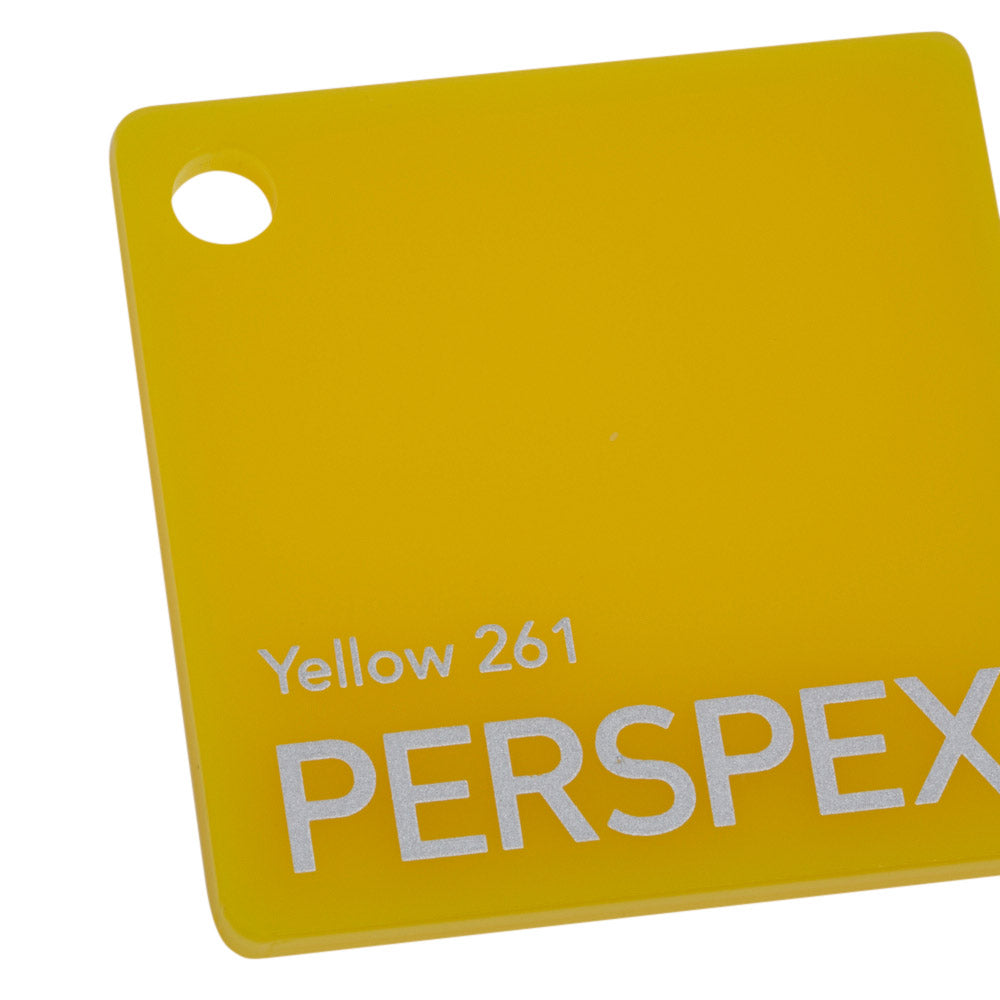 Perspex Yellow 261 Sheet | Plastock
