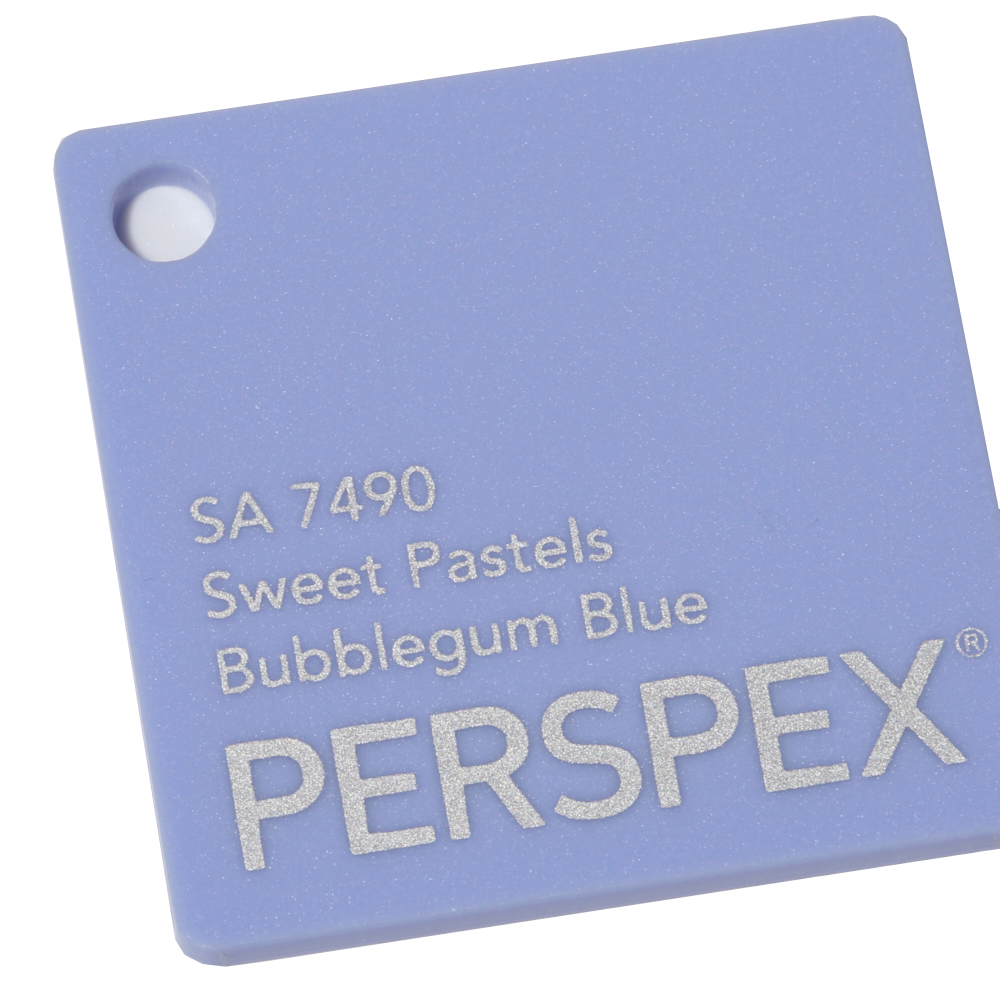 Perspex Pastel Bubblegum Blue SA 7490 Sheet | Plastock