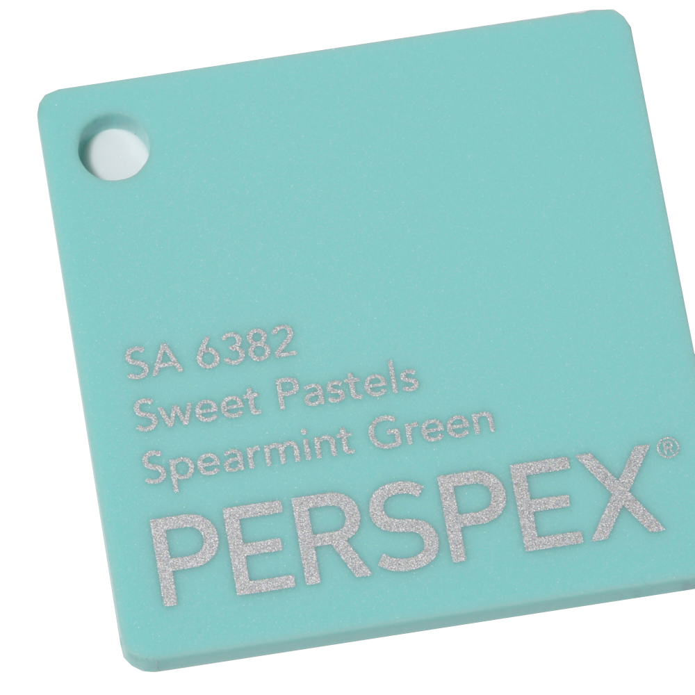 Perspex Pastel Spearmint Green  SA 6382 Sheet | Plastock