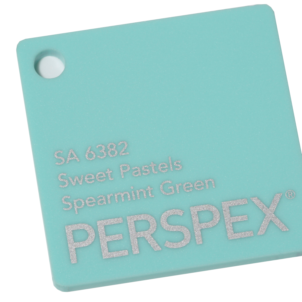 Perspex Pastel Spearmint Green SA 6382 Sheet | Plastock