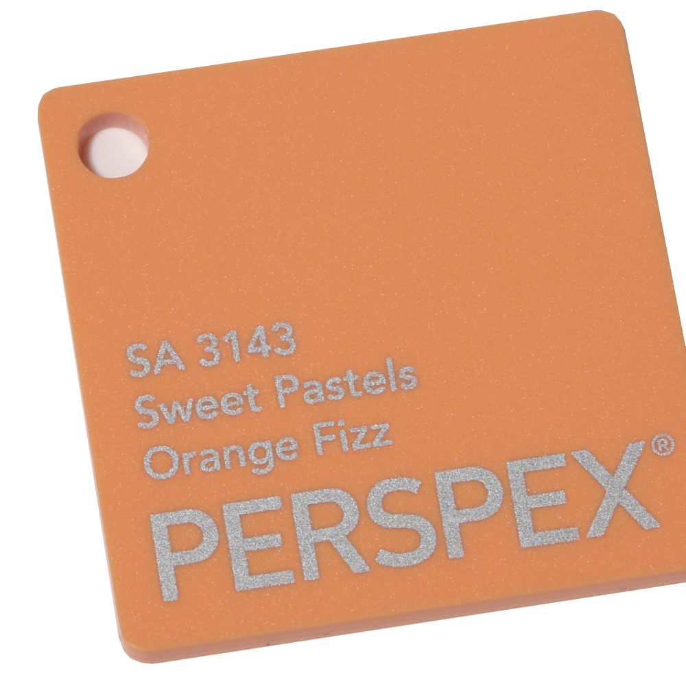 Perspex Pastel Orange Fizz SA 3143 Sheet | Plastock