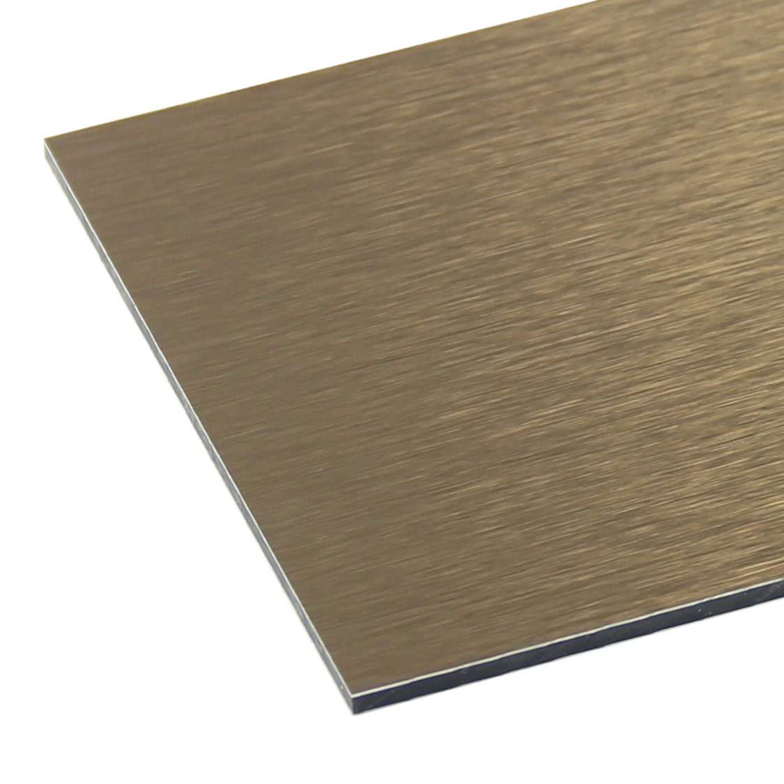 Alupanel Brushed Copper Sheet | Plastock