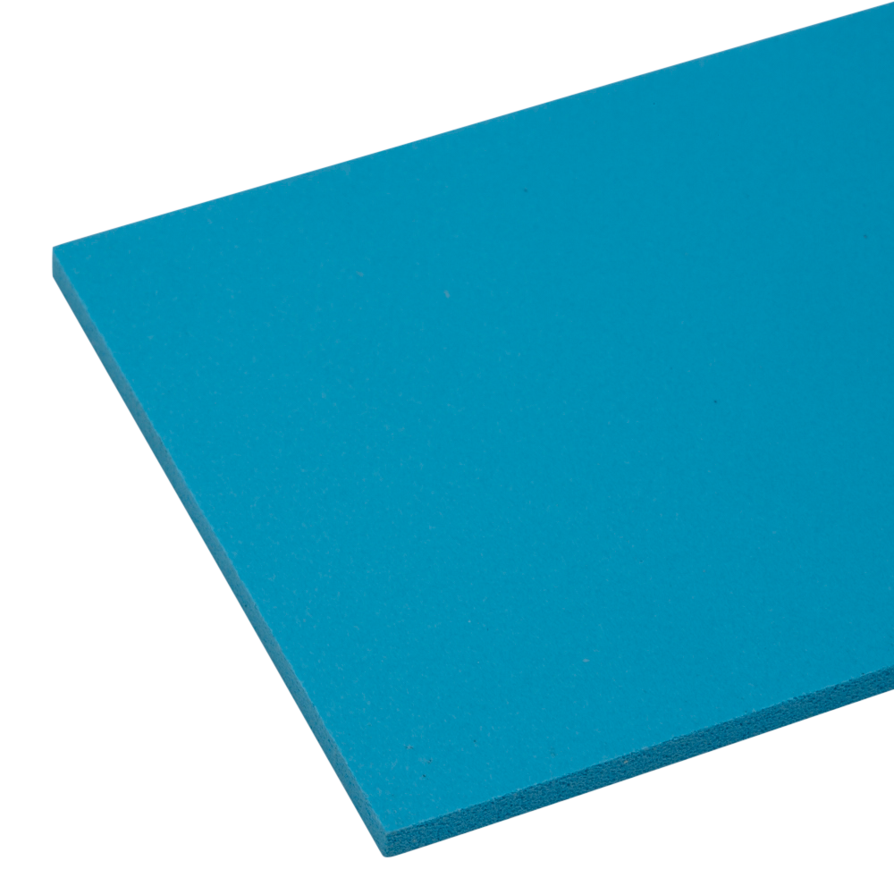 Ex-Cel Foam PVC Light Blue Sheet | Plastock