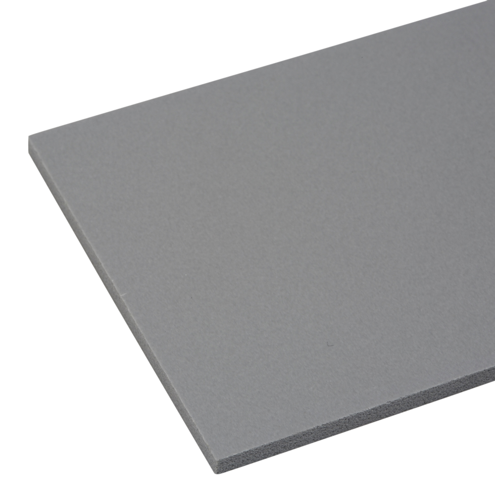 Ex-Cel Foam PVC Light Grey Sheet | Plastock