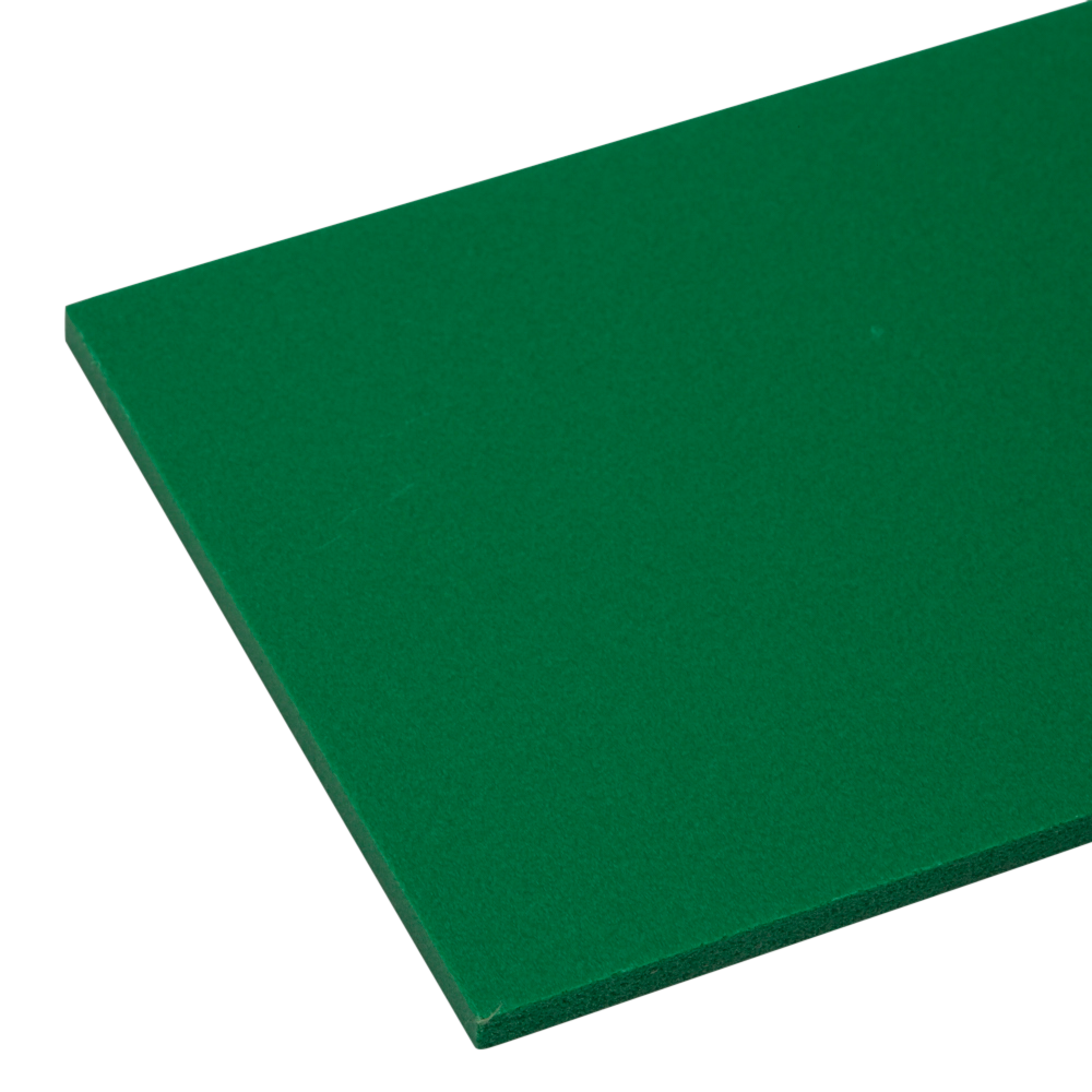 Ex-Cel Foam PVC Traffic Green Sheet | Plastock
