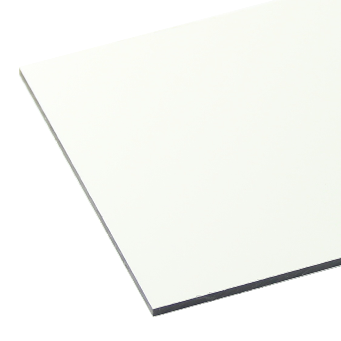 Hoarding Fresh White Matt-Mill Sheet | Plastock