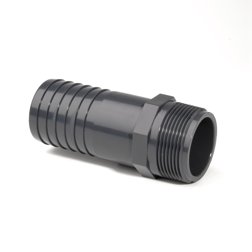 PVCu Hose Adaptor BSP Male Thread Adaptor Inch Fitting | Plastock