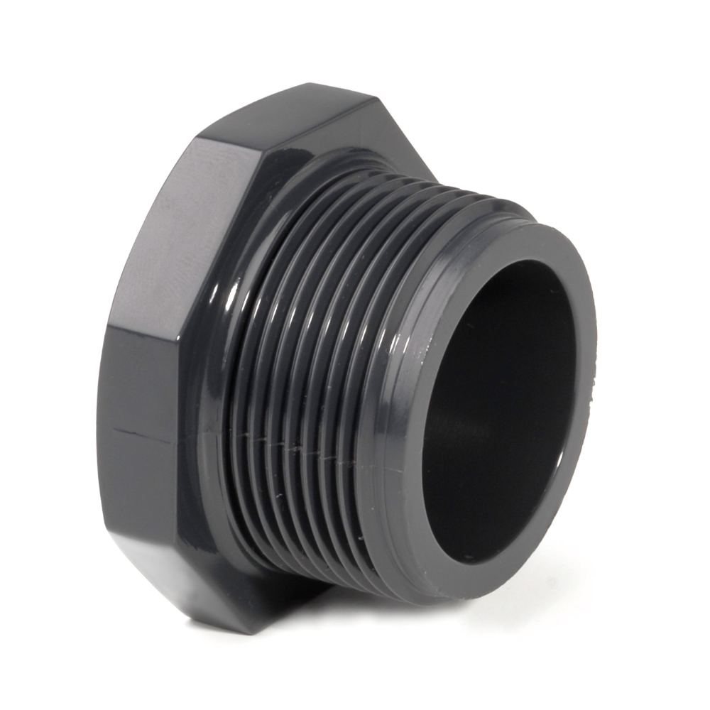 PVCu Plug BSP Male Threaded Inch Fitting | Plastock