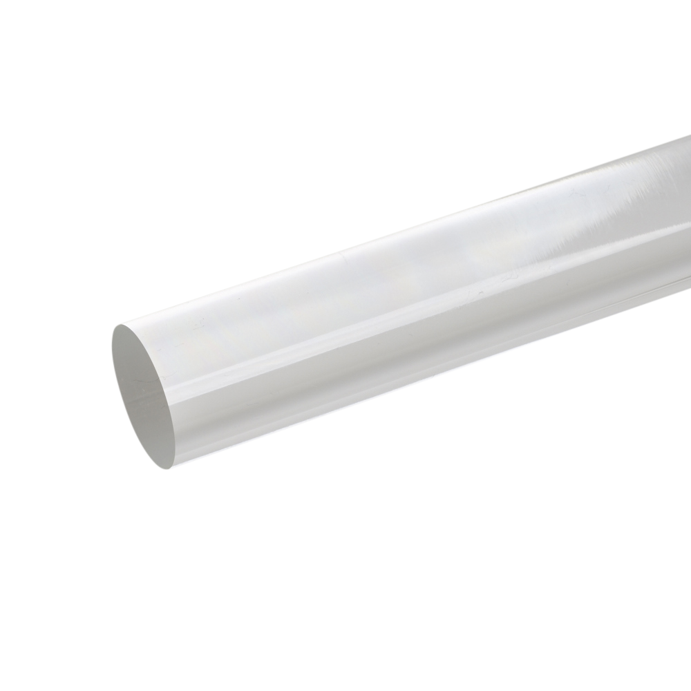 Transparent Structural Rods Acrylic Extruded Clear Rod | Plastock