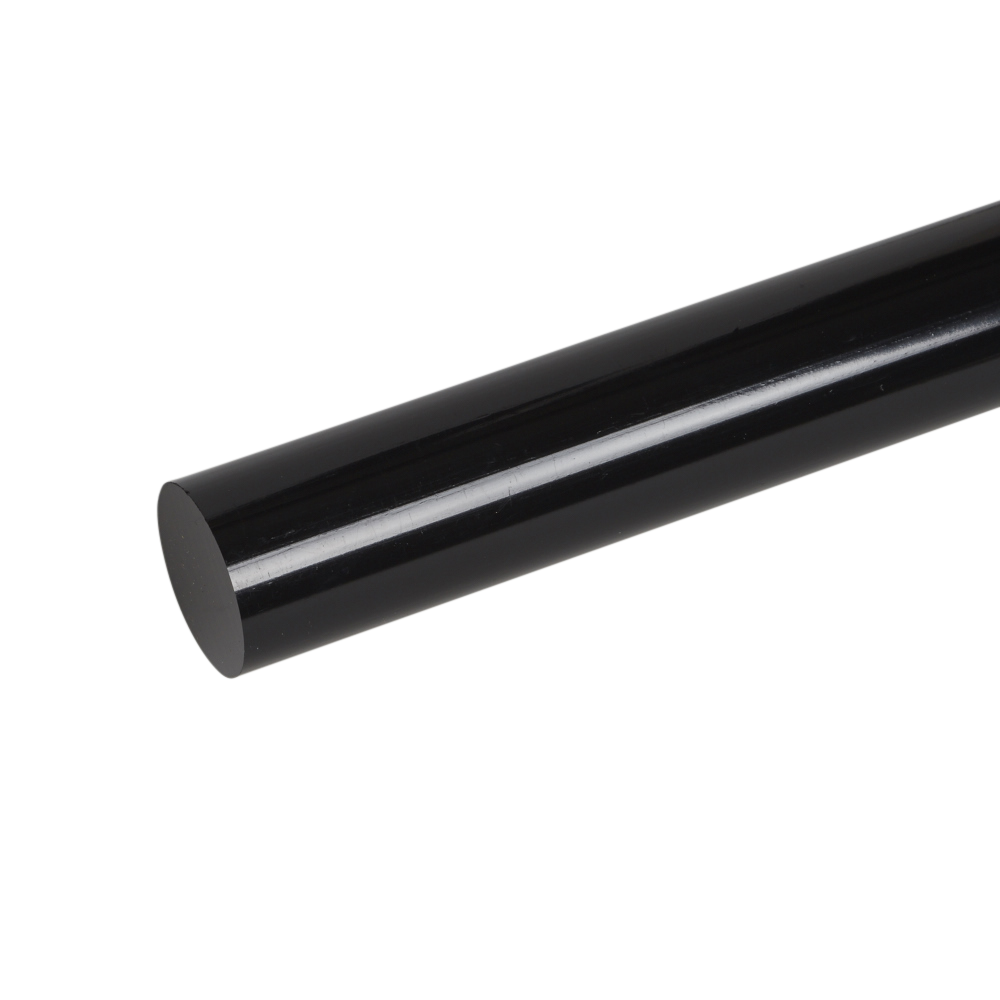 Acrylic Extruded Black 2025 Rod | Plastock
