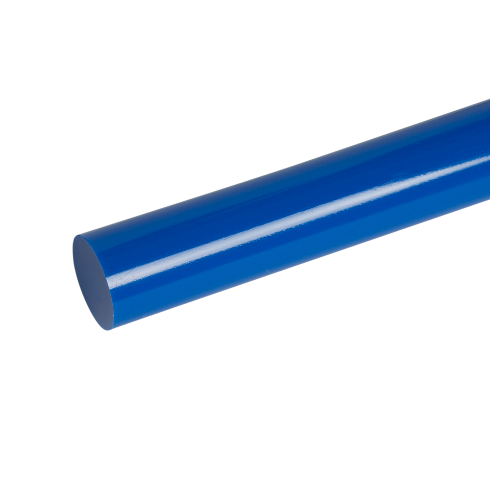 Acrylic Extruded Blue 2051 Rod | Plastock