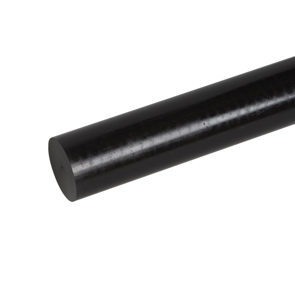 Nylon 6 Extruded Black Rod | Plastock