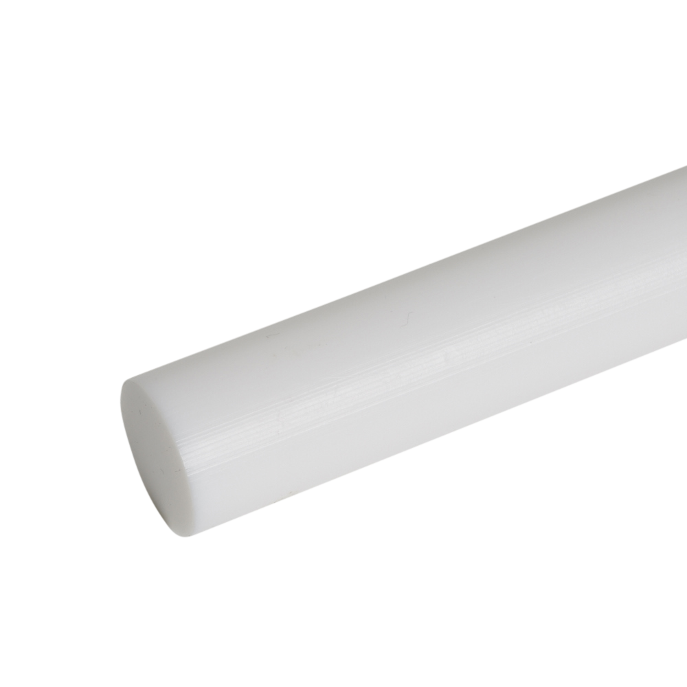 PTFE Extruded Virgin White Rod | Plastock