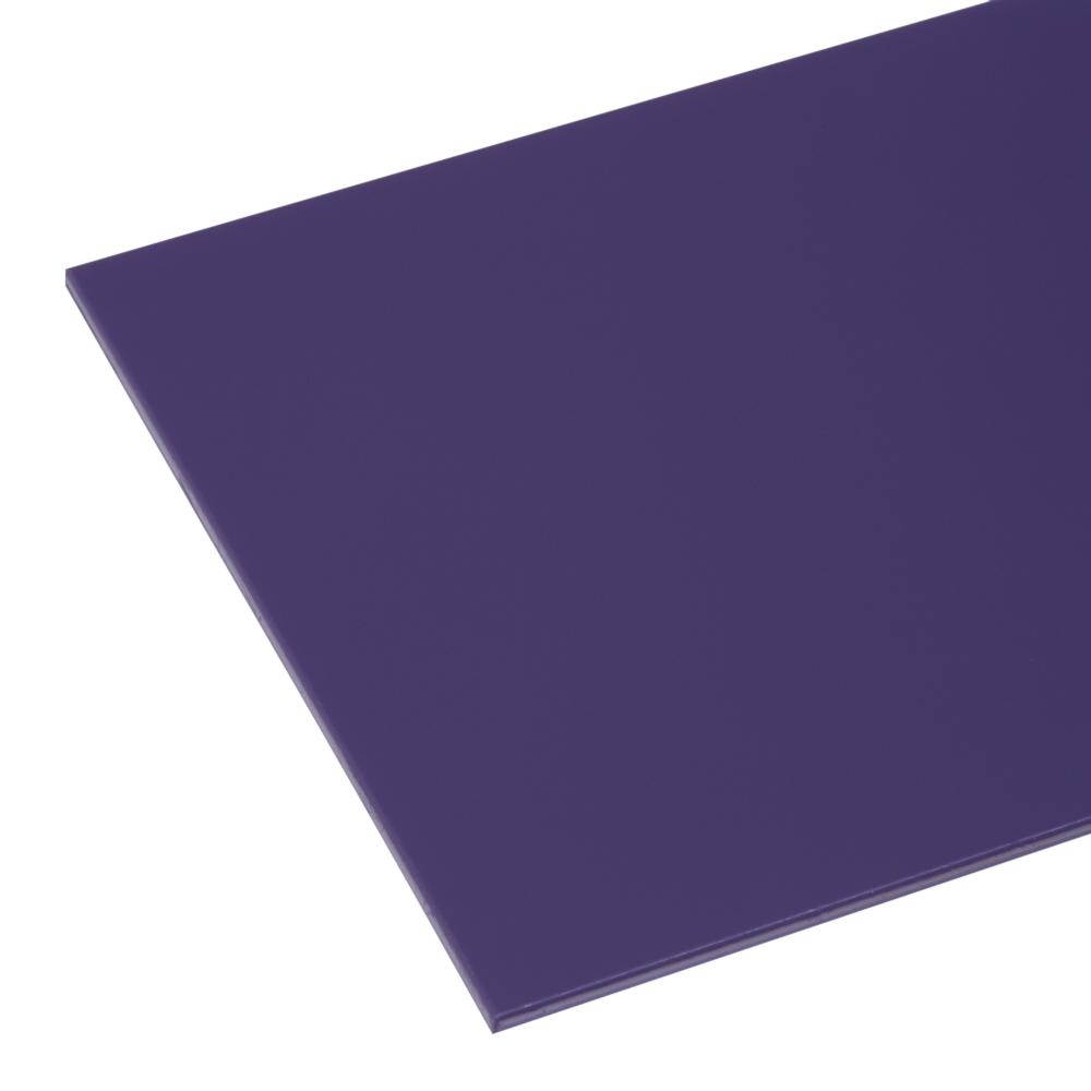HIPS Gloss-Matt Purple Sheet | Plastock