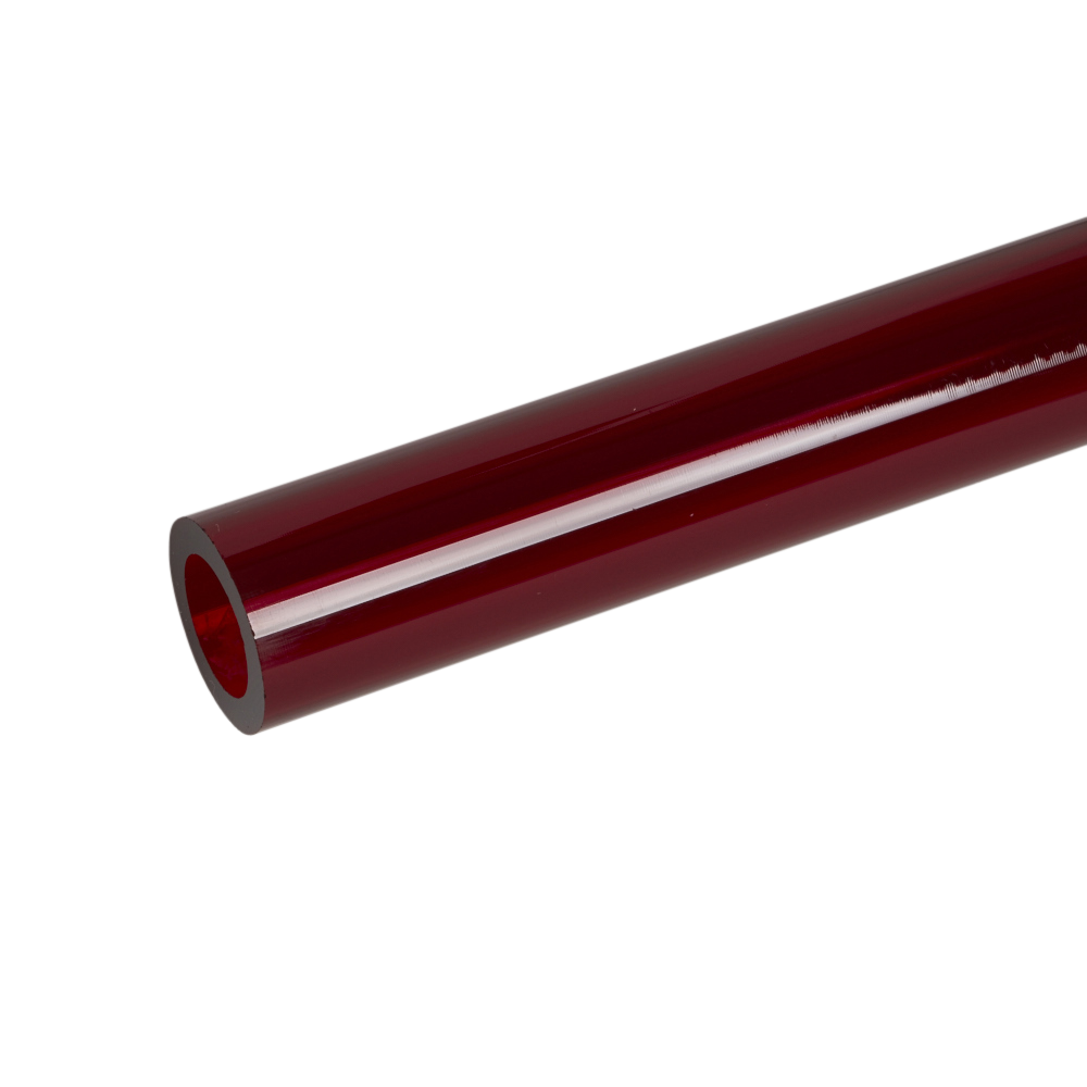 Acrylic Translucent Red 2423 Tube | Plastock