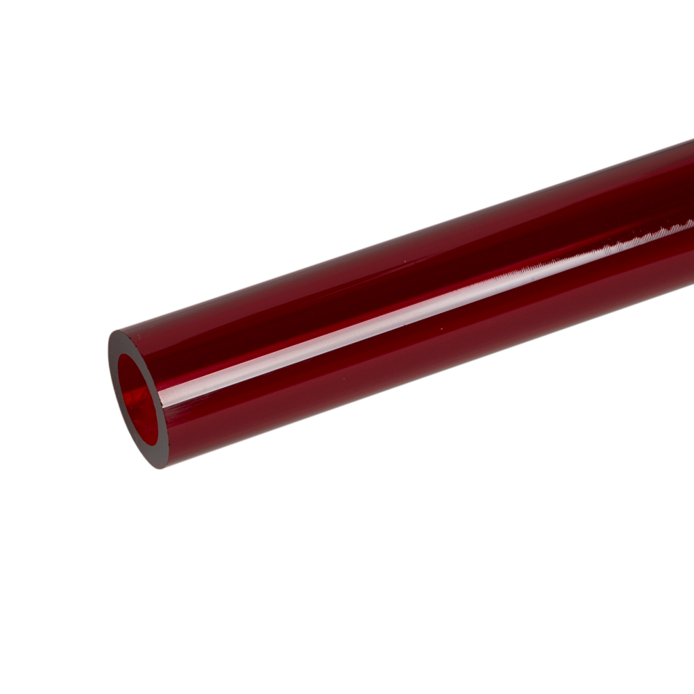 Acrylic Extruded Red 2423 Tube | Plastock