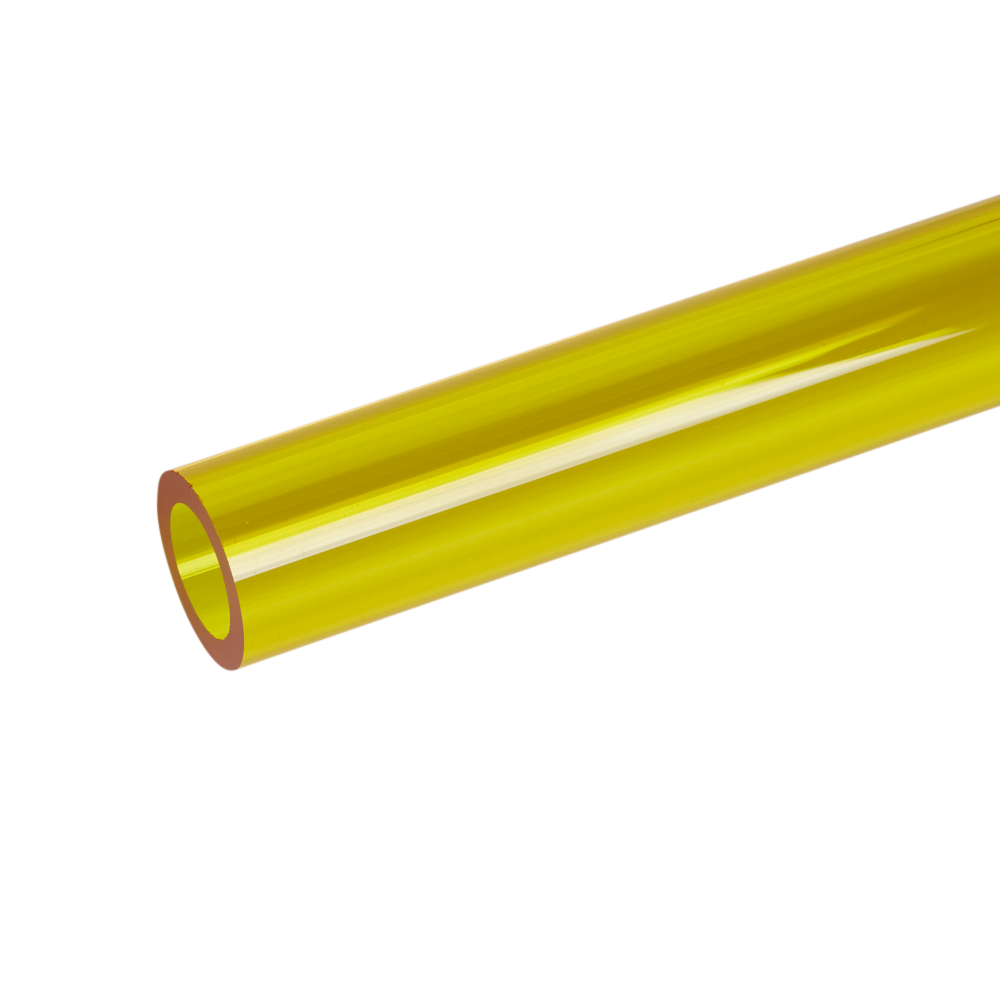 Acrylic Extruded Yellow 2208 Tube | Plastock
