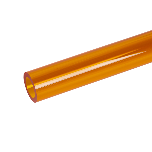Acrylic Extruded Amber 2422 Tube Plastock