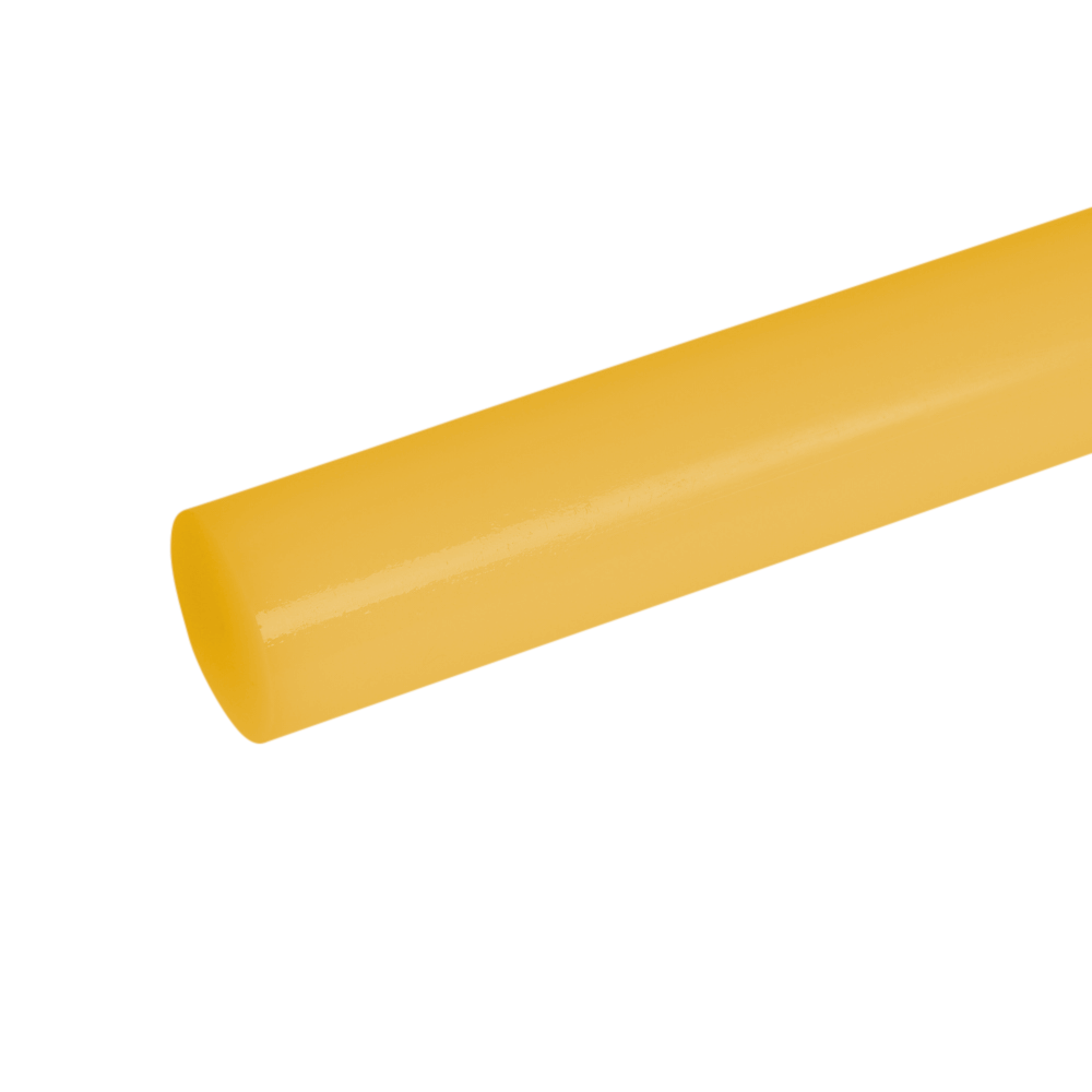 Nylon 6 Oil Filled Yellow Rod | Plastock